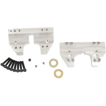 Handlebar Clamp Set — 32 mm (1-1/4") raw finish