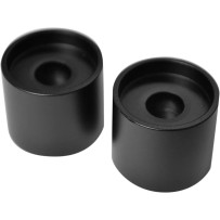 Handlebar Riser Extensions — Rise 25.4 mm (1"), Clamping diameter 32 mm (1-1/4"), Black