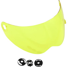 Visera para casco Lane Splitter Gen 2 — Talla única, Compatible con modelos Lane Splitter, Amarillo