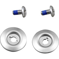 Gen 2 Helmet Hardware Kit — Fits Gringo S, Lane Splitter, One Size, Silver