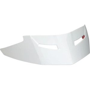 Talon Helmet Spoiler — Fits Talon, White