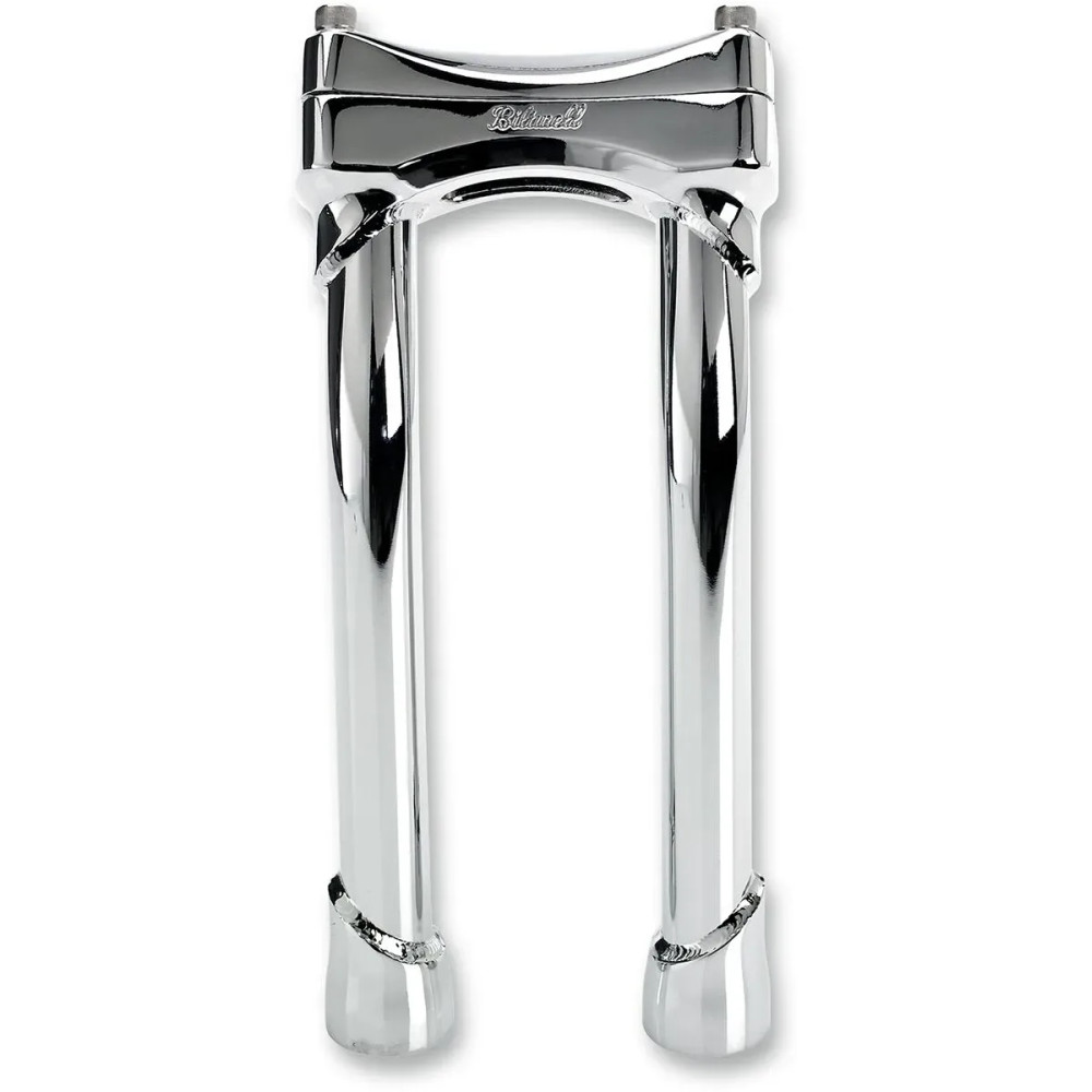 Murdock Handlebar Risers — 10" rise, 1" clamp, Chrome