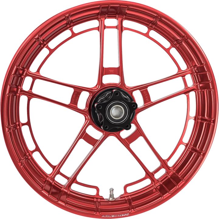Flatline Rim — 19x3.25, Front, Red