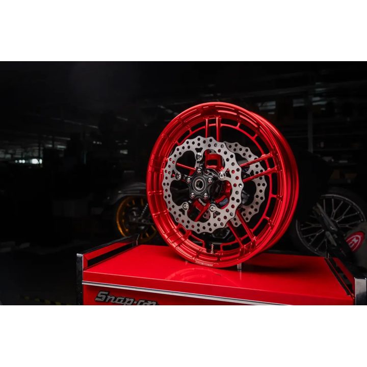 Flatline Rim — 21x3.5, Red gloss
