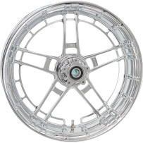 Flatline Rim — 18x5.5, Rear, Chrome