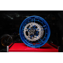 Flatline Rim — 18x5.5, Rear, Gloss Blue