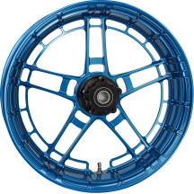 Flatline Rim — 18x5.5, Rear, Gloss Blue