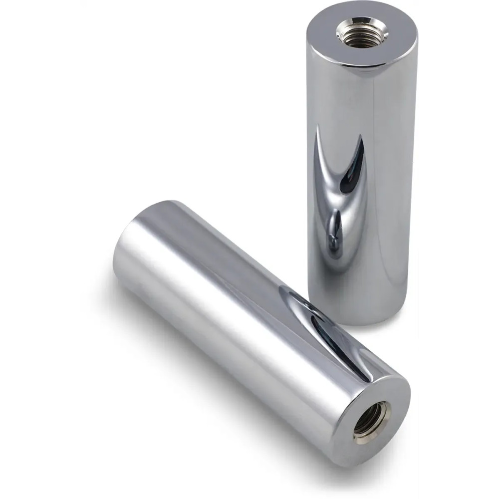 Elevadores de manillar Kage Fighter — Elevación 4" (10 cm), Abrazadera 32 mm (1-1/4"), Cromo