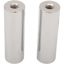 Elevadores de manillar Kage Fighter — Elevación 4" (10 cm), Abrazadera 32 mm (1-1/4"), Cromo