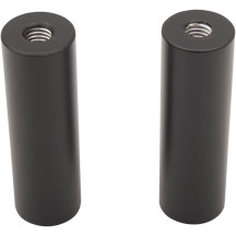 Kage Fighter Handlebar Risers — 32 mm (1-1/4") clamp, 4" rise, Black