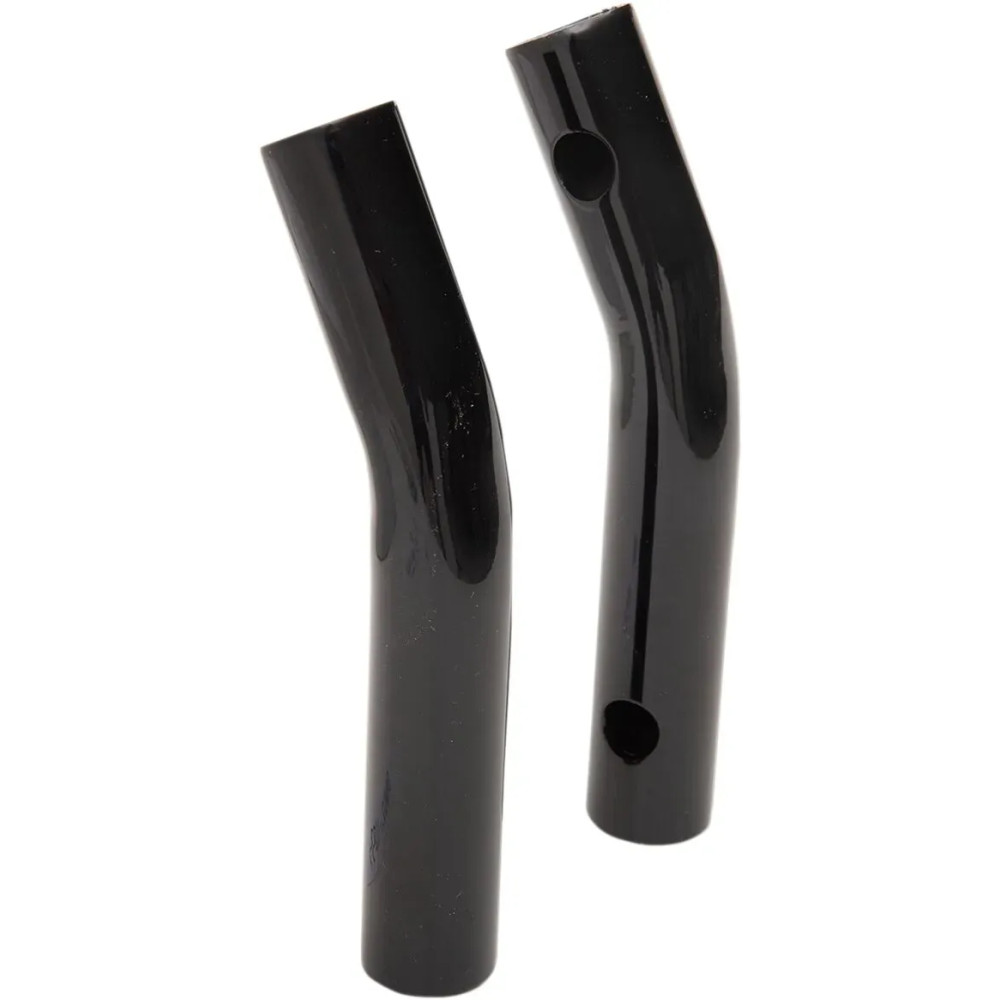 Elevadores de manillar Kage Fighter — Elevación 20,5 cm (8"), Retroceso 31,8 mm (1-1/4"), Abrazadera 32 mm (1-1/4"), Negro, Bril