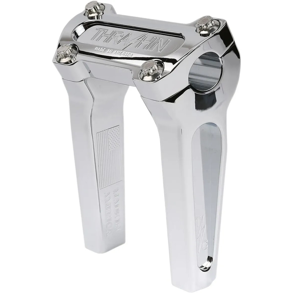 Elevadores de manillar — 15 cm (6") de altura, 25,4 mm (1") de sujeción, rosca 1/2-13