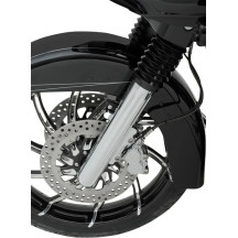 Dual-Disc Hot Legs Fork Legs — lower mount, chrome