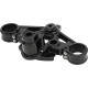Top Triple Tree — Negro anodizado