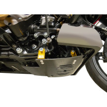Carbon Fiber Skid Plate — 11.5 in L x 11.5 in W, 0.125 in thick, Black