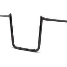 1-1/4" Prime Ape Handlebar — 32 mm (1-1/4"), 25.4 mm (1") clamp, Black gloss
