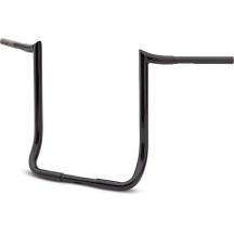 1-1/4" Prime Ape Bagger Handlebar — 1" clamping, 3-1/2" on-center knurling, for Touring batwing