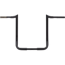 1-1/4" Prime Ape Bagger Handlebar — 1" clamping, 3-1/2" on-center knurling, for Touring batwing