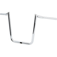 1-1/4" Hefty Prime Ape Handlebar — 32 mm (1-1/4"), 18" rise, Chrome