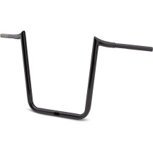 1-1/4" Hefty Prime Ape Handlebar — 32 mm (1-1/4"), 18" rise, 35-1/2" width, Black