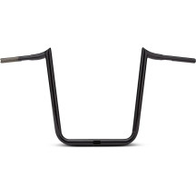 1-1/4" Hefty Prime Ape Handlebar — 32 mm (1-1/4"), 18" rise, 35-1/2" width, Black