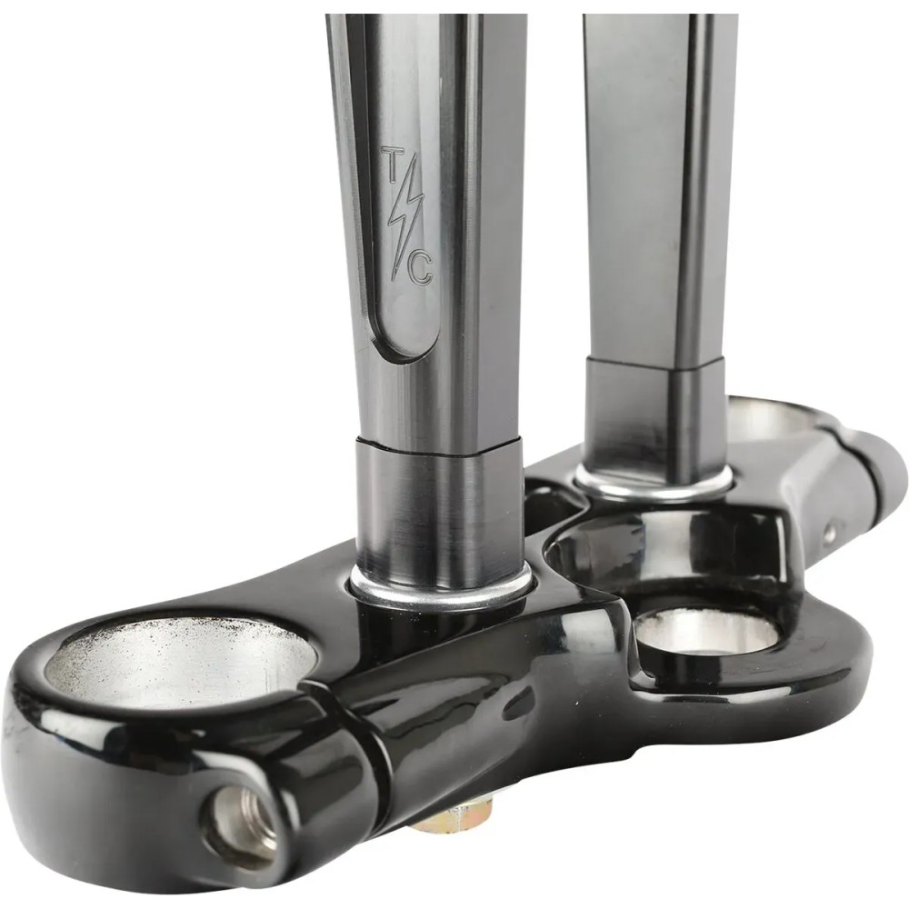 Extensiones para riser — elevación 25,4 mm (1"), par, negro anodizado