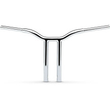 Kage Fighter Welded Straight-Riser Handlebar — 14" rise, 30" width, 1-1/4" diameter, 3-1/2" riser center-to-center