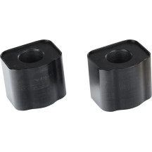 Extensiones para riser — elevación 25,4 mm (1"), par, negro anodizado