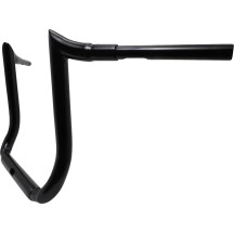 1-1/2" Grande Prime Ape Hanger Handlebar — 38 mm clamp, 14" rise, 38-1/2" width, Gloss Black