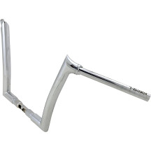 Manillar con punta 1-1/2" instalación EZ — ancho 35", abrazadera 1-1/4", cromado