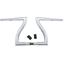 Manillar Thresher — diámetro de sujeción 1-1/4", diámetro de barra 1-1/2", Cromo