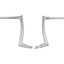 Manillar puntiagudo 1-1/2" EZ Install — diámetro 1-1/2", abrazadera 1-1/4", cromado