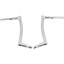 Manillar de 1-1/2" con punta, instalación EZ — 38 mm (1-1/2") diámetro, abrazadera 32 mm (1-1/4"), cromado
