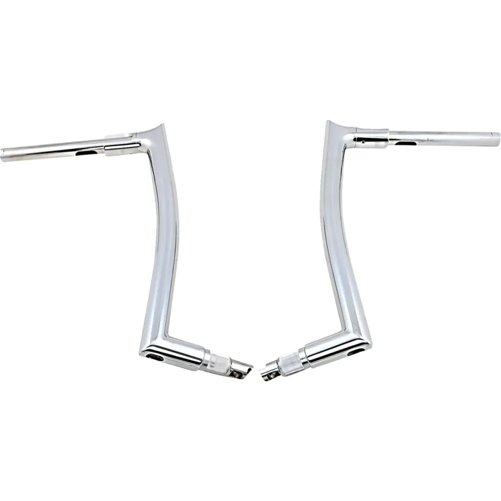 Manillar de 1-1/2" con punta, instalación EZ — 38 mm (1-1/2") diámetro, abrazadera 32 mm (1-1/4"), cromado