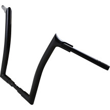Manillar 1-1/2" de Punta con Instalación EZ — diámetro 1-1/2", elevación 16", negro