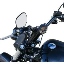 Handlebar Risers — 8" rise, 1" clamp, 3-1/2" center-to-center