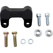 Riser Adapter — Black, 6061-T6 Aluminum