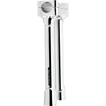 Murdock O/S Elevadores — abrazadera 1-1/8", elevación 25,5 cm, Cromo