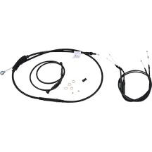 Kit de cables Jail Bar — Manillar 25.5 cm (10"), Jail Bar, Negro