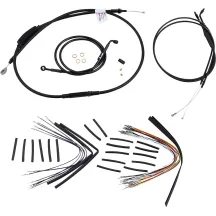 Kit de cables para Jail Bar — Compatible con Jail Bar, altura de manillar 30.5 cm (12\"), negro
