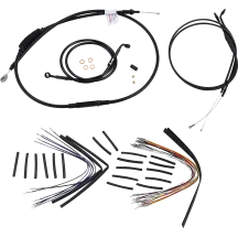Kit de cables para Jail Bar — Compatible con Jail Bar, altura de manillar 30.5 cm (12\"), negro