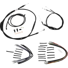 Kit de cables para Jail Bar — 14" de altura de manillar, negro
