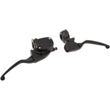 Kit de controles de manillar — abrazadera 25.4 mm (1"), negro mate