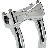 Elevadores Murdock O/S — abrazadera 28.6 mm (1-1/8"), retroceso 50.8 mm (2"), elevación 20.5 cm (8"), cromo