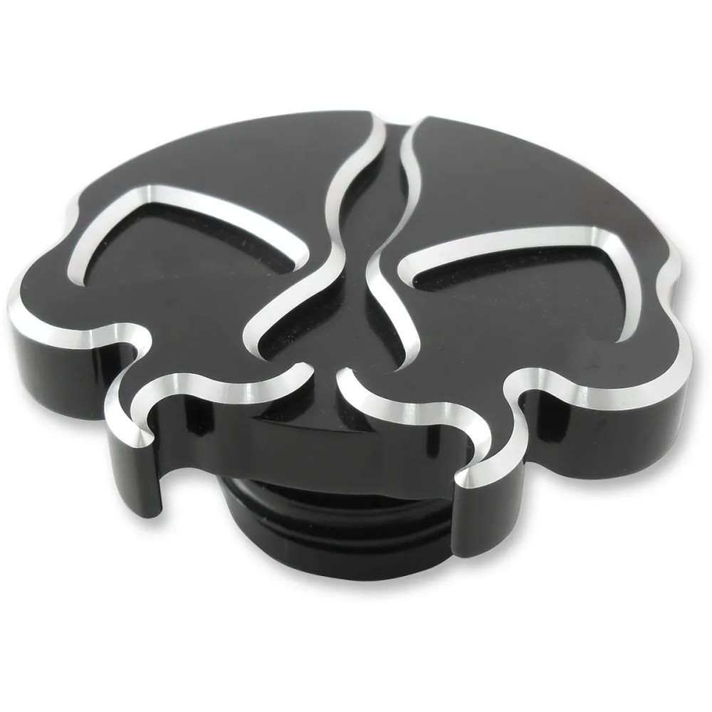 Split Skull Gas Cap — Black