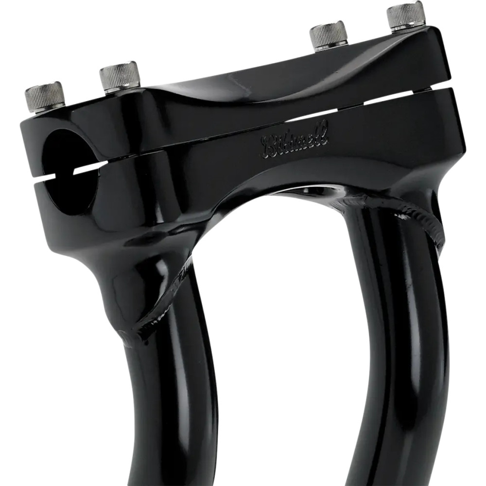 Murdock O/S Elevadores — 1-1/8" de sujeción, 2" de retroceso, 8" de elevación, Negro