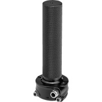 Ensamblaje de acelerador Whiskey de 1" — 1 pulg. para manillar, Negro