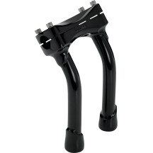 Murdock O/S Elevadores — 1-1/8" de sujeción, 2" de retroceso, 8" de elevación, Negro