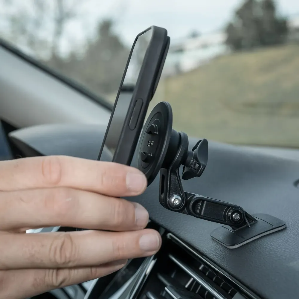 Adhesive Mount PRO — Magnetic, adhesive, black