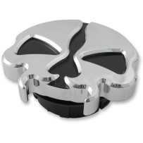 Split Skull Gas Cap — Chrome, Dummy